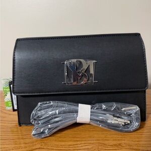 Badgley Mischka Black Vegan Leather Bag